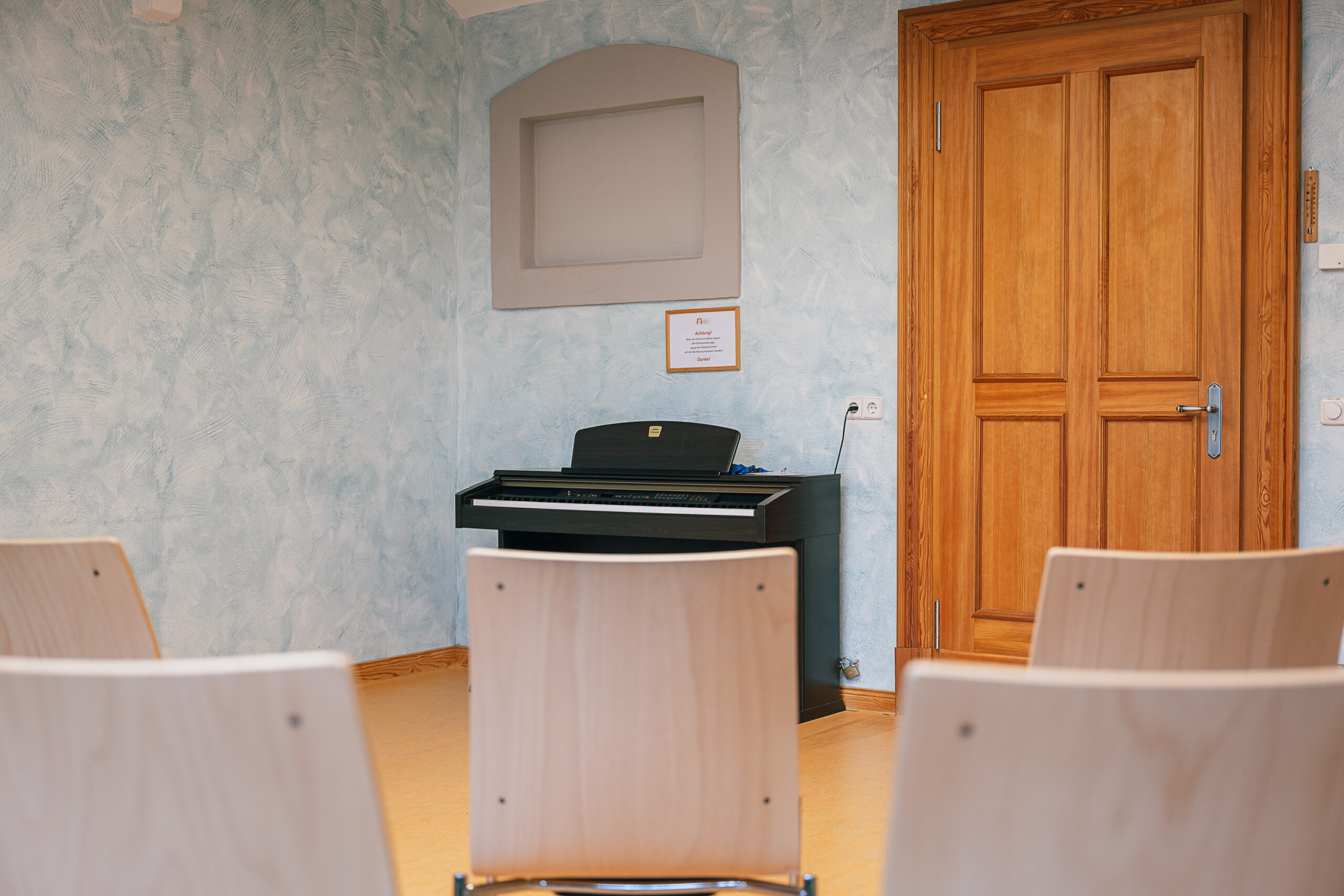 Piano im Musikzimmer